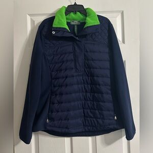 Ralph Lauren Womens LRL Active Fleece 1/4 Zip Jacket - Size XL